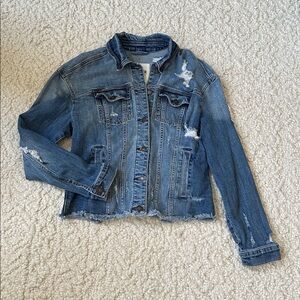 Hollister Distressed Jean Jacket